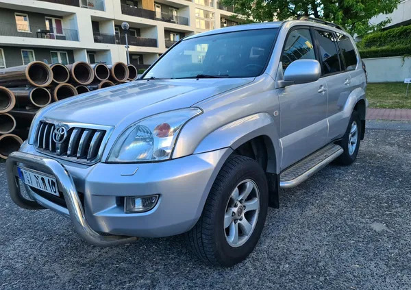 małopolskie Toyota Land Cruiser cena 61000 przebieg: 288253, rok produkcji 2004 z Warszawa